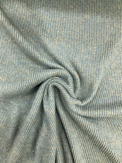 POLY WOOL SPACE DYED RIB