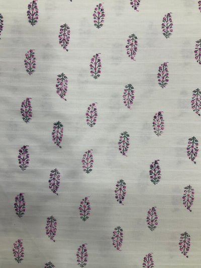 POLY COTTON JACQUARD PRINT