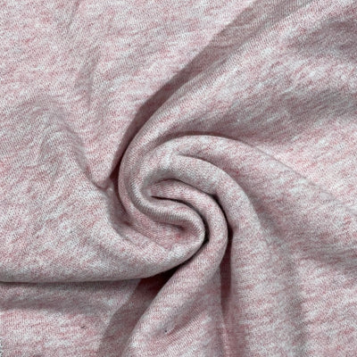 PINK MALANGE POLYESTER COTTON TERRY