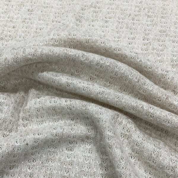 COTTON VISCOSE POINTEL WAFFLE