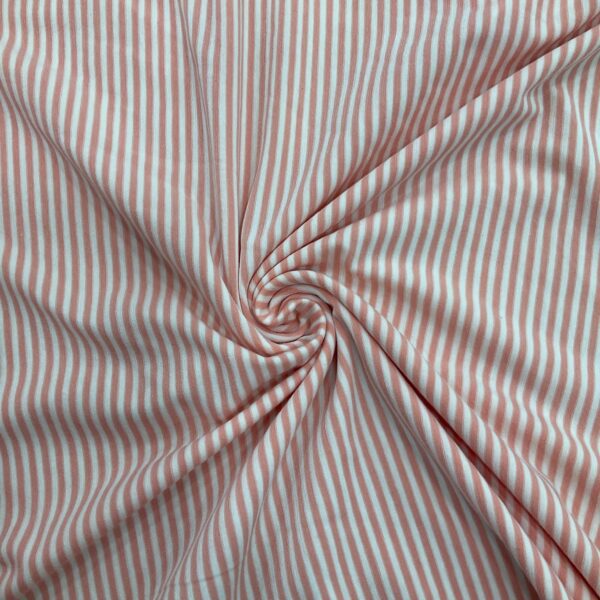 POLYESTER LYCRA SINGLE JERSEY STRIPE