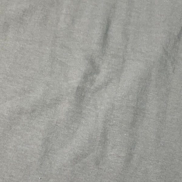 Grey cotton terry fabric