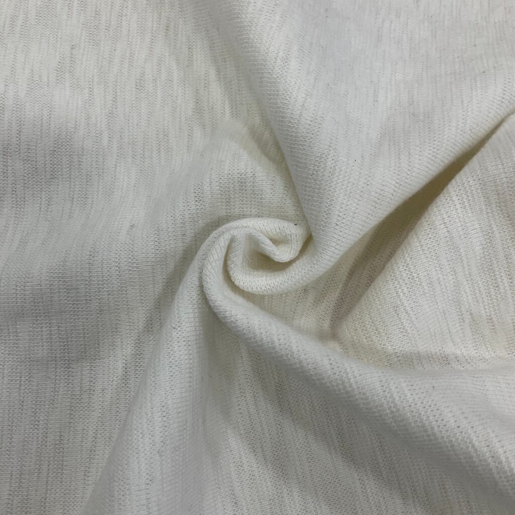 1X1 RIB SLUB COTTON
