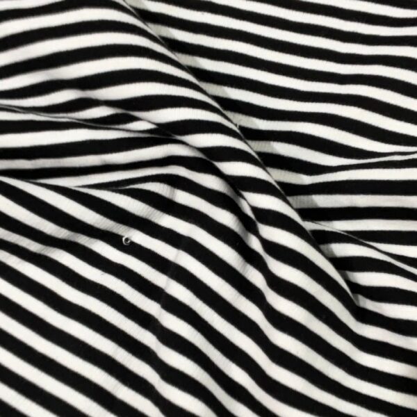 COTTON FLATBACK RIB STRIPE