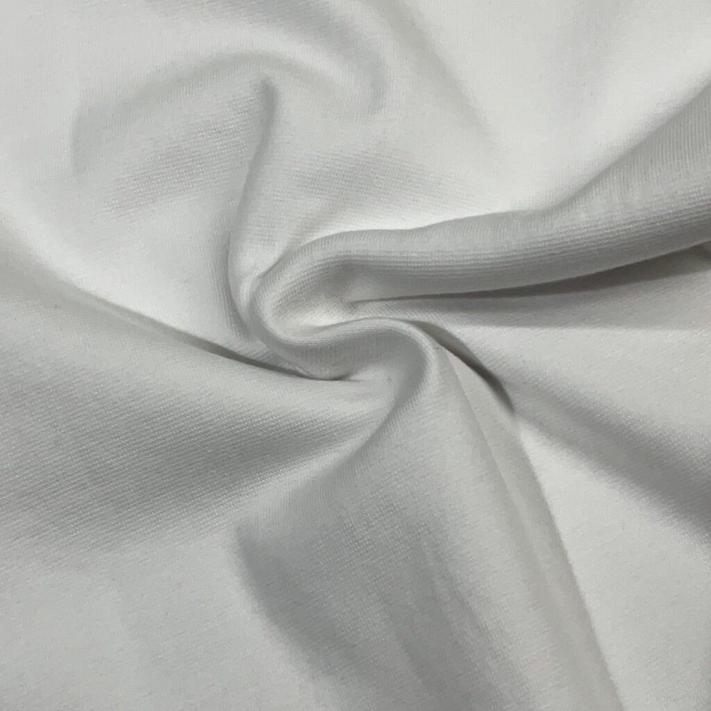Cotton spandex rib fabric