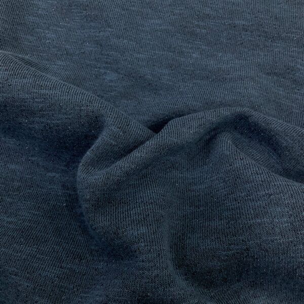 POLYESTER COTTON LUREX SLUB TERRY