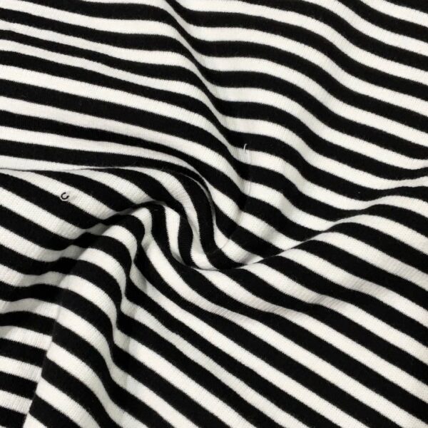 COTTON FLATBACK RIB STRIPE