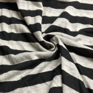 LINEN SINGLE JERSEY STRIPE
