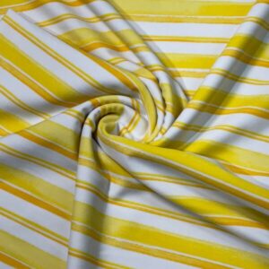 NYLON SPANDEX STRIPE PRINT