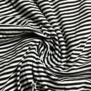 COTTON SPANDEX SINGLE JERSEY STRIPE