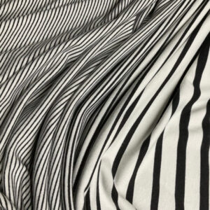 VISCOSE SPANDEX SINGLE JERSEY STRIPE