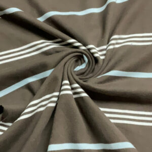 Y/D COTTON STRIPE SINGLE JERSEY